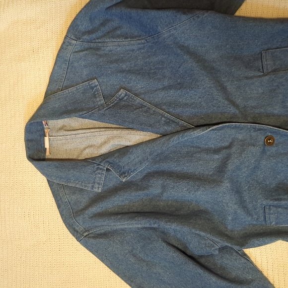 Vintage denim overcoat - Picture 3 of 3